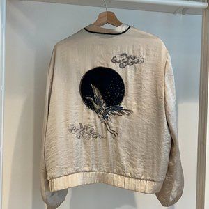 Zara gold embroidered jacket